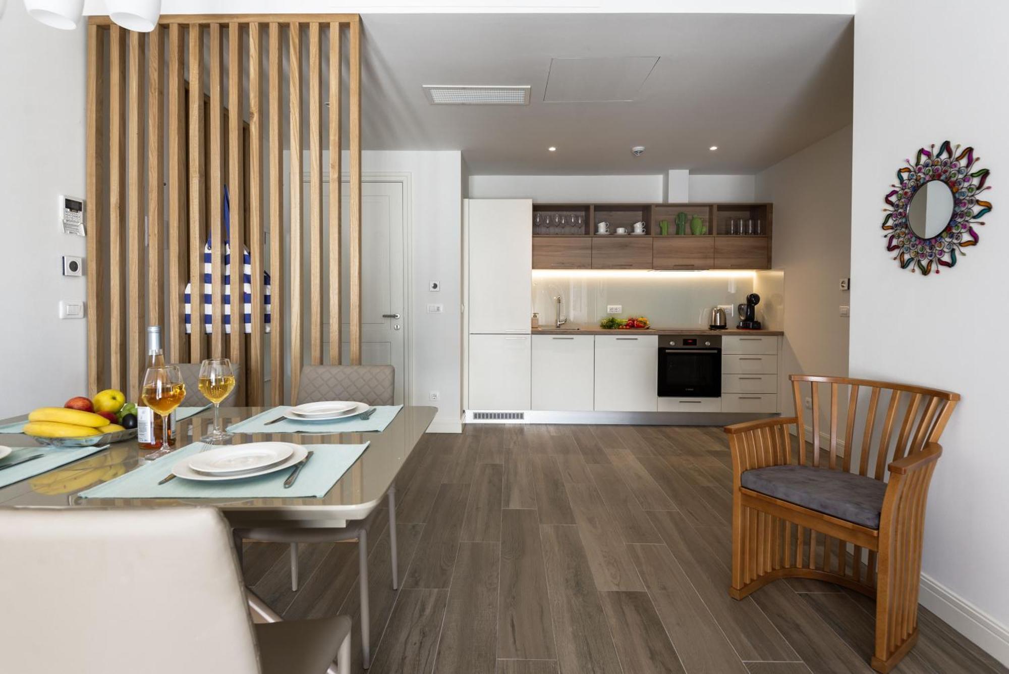 Lustica Apartments Central Tivat Phòng bức ảnh